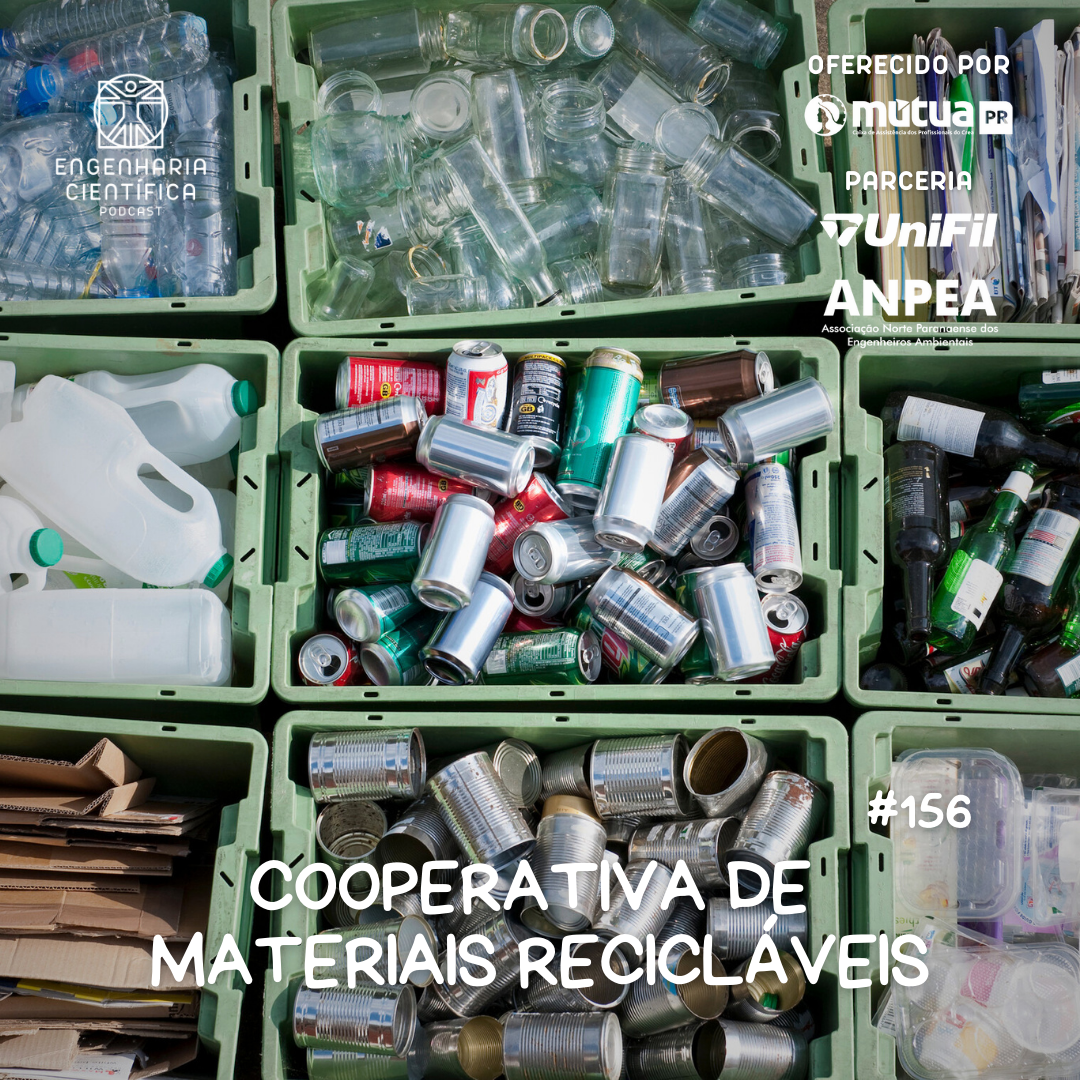 Podcast #156 Cooperativas de Materiais Recicláveis