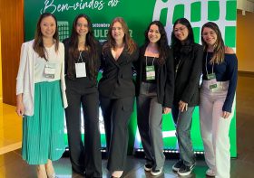 Professora e cinco alunas representam UniFil no XII Congresso Sulbrasileiro de Fisioterapia