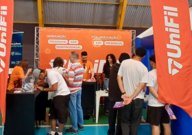 UniFil marca presença na 4ª Feira de Profissões e Inovação de Ibiporã