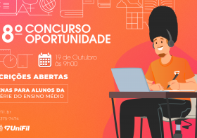 Concurso Oportunidade UniFil oferece centenas de bolsas a alunos de colégios públicos e particulares