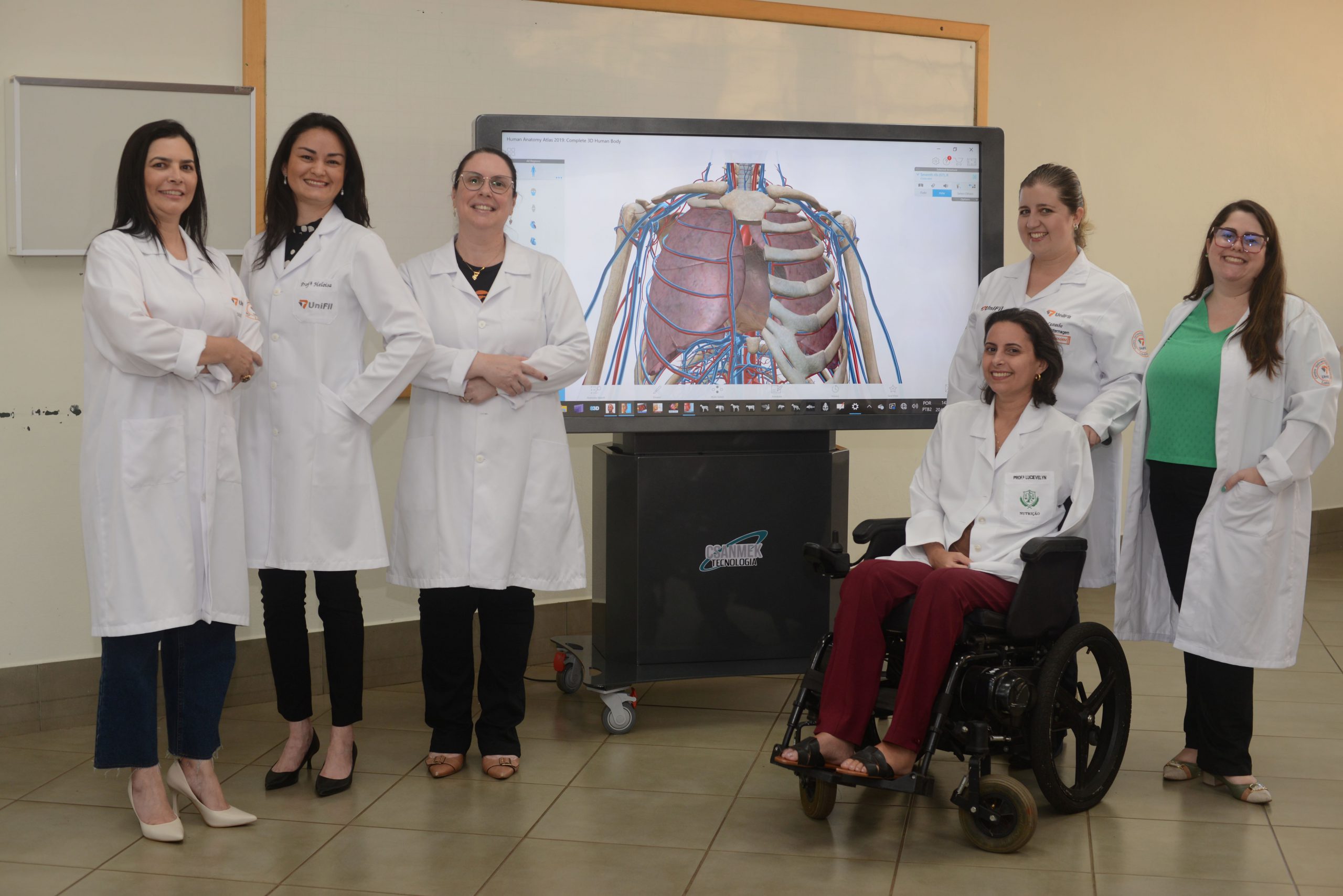 UniFil inova mais uma vez com plataformas 3D em cursos de saúde 