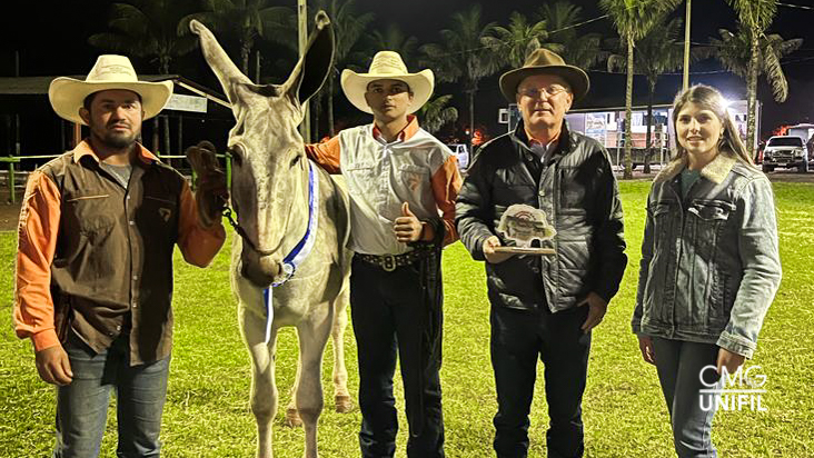 CMG da UniFil conquista posição de melhor criatório de asininos do Paraná