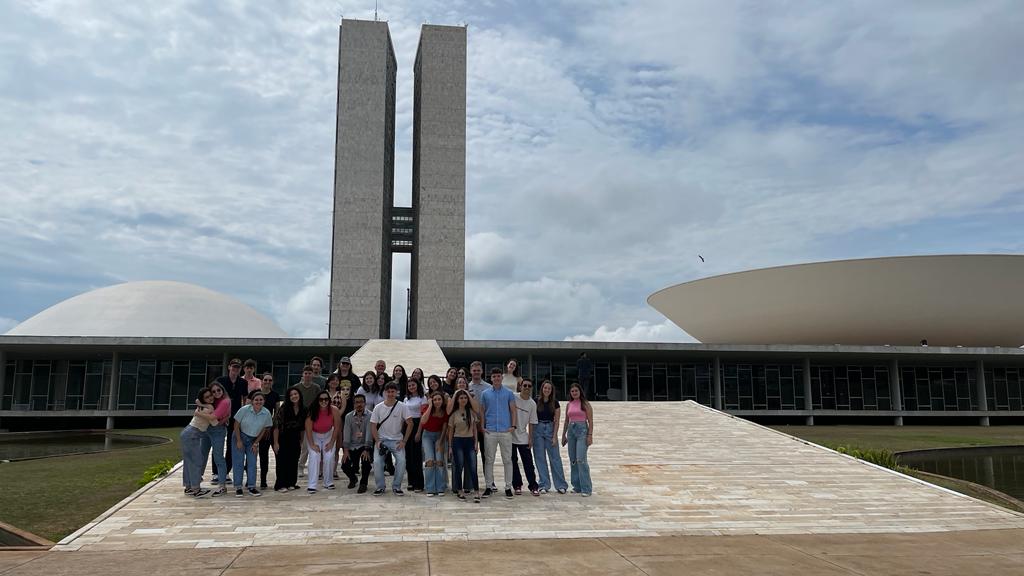 Viagem de estudos aproxima alunos do patrimônio arquitetônico do Brasil