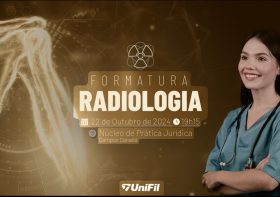 Realizada a formatura de mais uma turma do curso Técnico de Radiologia