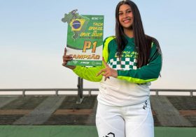 Campeã da Taça Brasil de BMX é aluna de Fisioterapia da UniFil