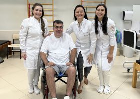 TV Tarobá mostra atendimentos a vítimas do trânsito na Clínica de Fisioterapia