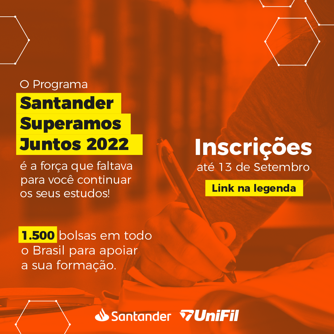 SANTANDER – Programa Superamos Juntos – Edição 2022