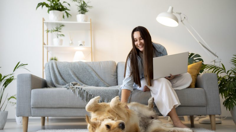 Professora Fabiane orienta sobre adaptação de pets em mudança de casa para apartamento